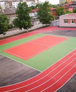 Акрилна настилка — Dias Sport Акрилна настилка-общ изглед