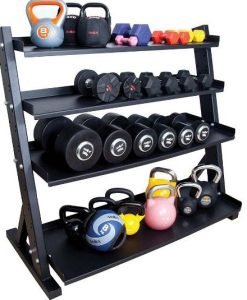 Стойка за тежести и дъмбели-основна