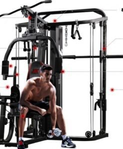 Мултифункционален уред, СМИТ машина Pegasus JX-DS305 Smith & Home Gym (2 in 1) без пейка — Dias Sport Мултифункционален уред, СМИТ машина Pegasus JX-DS305 Smith & Home Gym (2 in 1) без пейка- за трима
