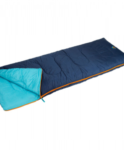 Спален чувал за възрастни - червен и син — Dias Sport син спален чувал, подходящ за възрастни