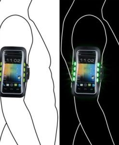 Колан за ръка за смартфон с LED осветление