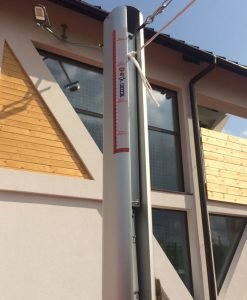 Волейболни стълбове, алуминиев профил 120х100 мм-основна