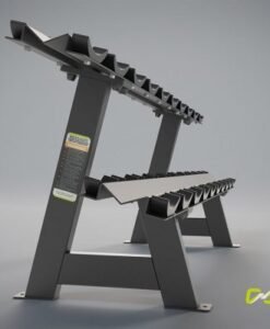 Двойна стойка за дъмбели — Dias Sport Двойна стойка за дъмбели-за дъмбели