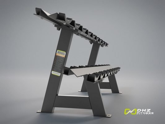 Двойна стойка за дъмбели — Dias Sport Двойна стойка за дъмбели-за дъмбели