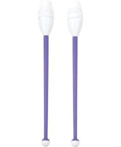 Двуцветни бухалки за художествена гимнастика — Dias Sport Двуцветни бухалки за художествена гимнастика-лилави