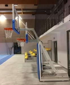 Мобилна баскетболна конструкция, изнасяне на таблото -125 см — Dias Sport Мобилна баскетболна конструкция, изнасяне на таблото -125 см-мобилна