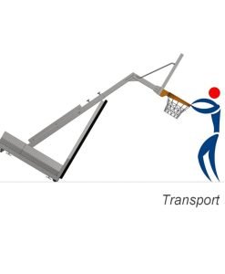 Мобилна баскетболна конструкция, изнасяне на таблото -125 см — Dias Sport баскетболна конструкция-мобилна