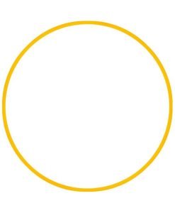 Обръч за художествена гимнастика - диаметър 60 см/230 гр.-основна