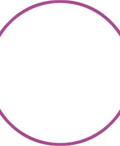 Обръч за художествена гимнастика - диаметър 70 см/280 гр — Dias Sport Обръч за художествена гимнастика - диаметър 70 см/280 гр- тъмнолилав