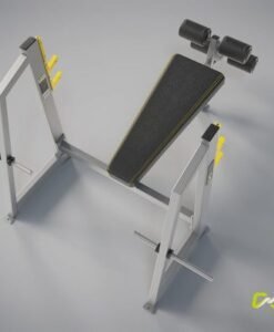 Олимпийска обратно наклонена пейка — Dias Sport Олимпийска обратно наклонена пейка-отстрани