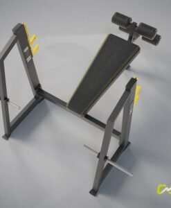 Олимпийска обратно наклонена пейка — Dias Sport Олимпийска обратно наклонена пейка-фитнес