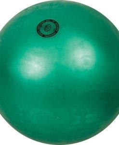 Топка за художествена гимнастика 19 см с ефект брокат/одобрени от FIG — Dias Sport Топка за художествена гимнастика 19 см с ефект брокат/одобрени от FIG-зелена