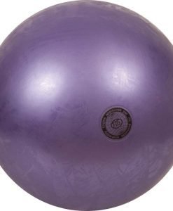 Топка за художествена гимнастика 19 см с ефект брокат/одобрени от FIG — Dias Sport Топка за художествена гимнастика 19 см с ефект брокат/одобрени от FIG-лилава