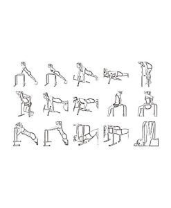 Стойка за лицеви опори — Dias Sport Стойка за лицеви опори-приложение