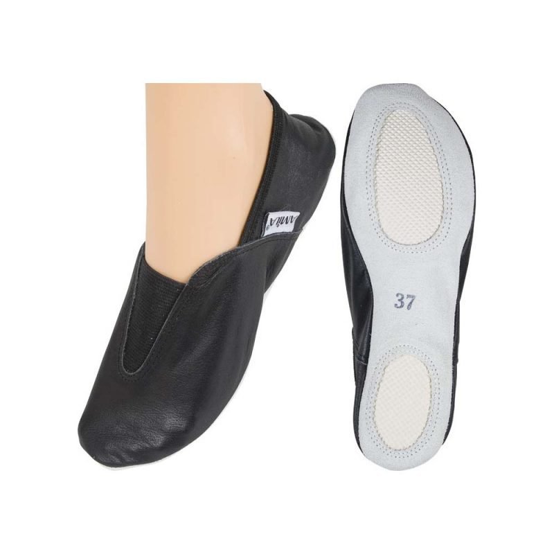 Цвички от естествена кожа, черни — Dias Sport Цвички от естествена кожа, черни