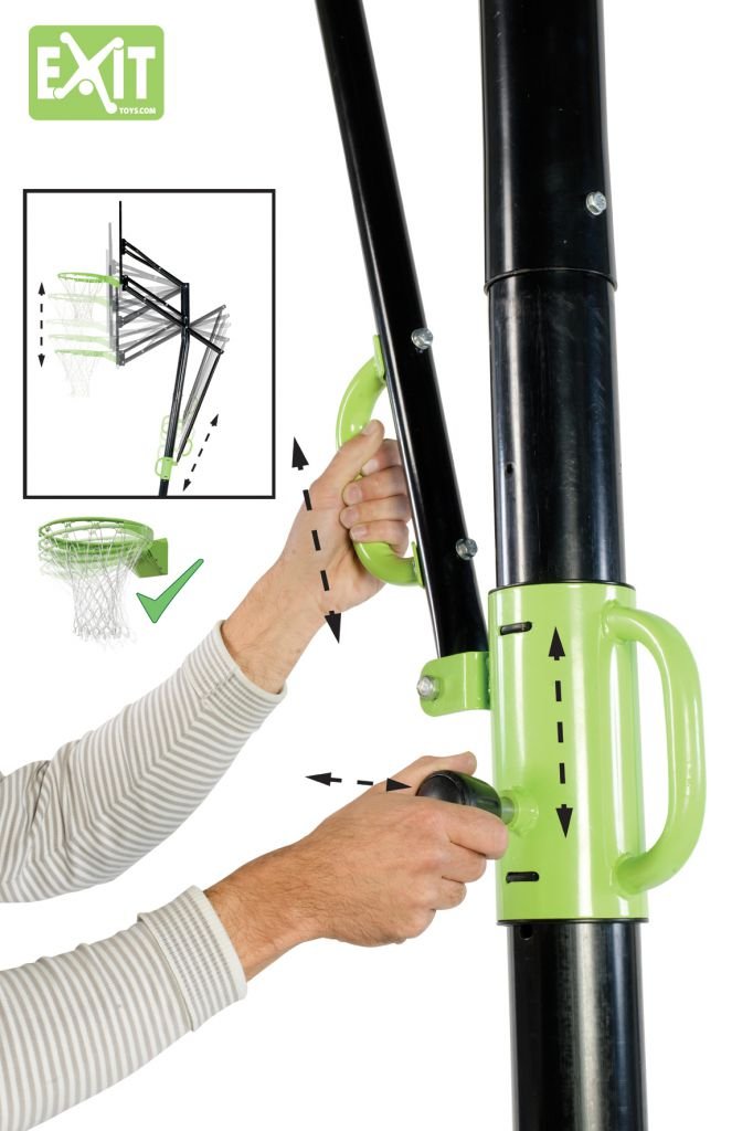 Подвижен баскетболен кош EXIT Galaxy — Dias Sport Подвижен баскетболен кош EXIT Galaxy-изглед