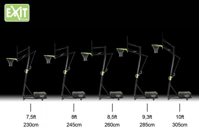 Подвижен баскетболен кош EXIT Galaxy — Dias Sport Подвижен баскетболен кош EXIT Galaxy-регулиране
