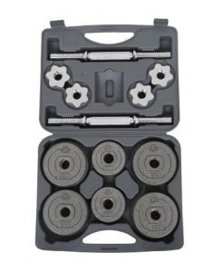 Стоманени дъмбели с регулируема тежест до 15 кг-основна