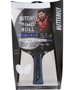 Хилка за тенис на маса за състезания Timo Boll Black — Dias Sport хилка за тенис за маса с ергономична куха дръжка