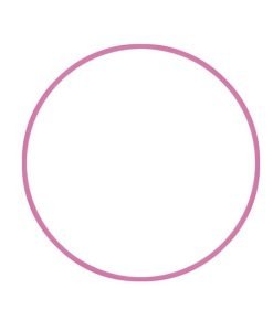 Обръч за художествена гимнастика - диаметър 60 см/155 гр-основна