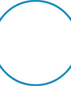 Обръч за художествена гимнастика - диаметър 76 см/185 гр — Dias Sport обръч за художествена гимнастика/75 см/