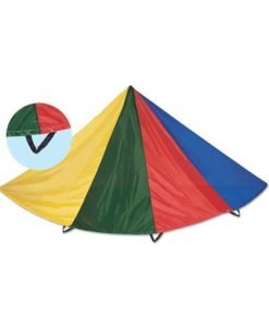 Разноцветен парашут за игра