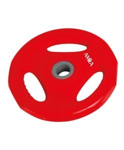 Дискове с гумено покритие- червен