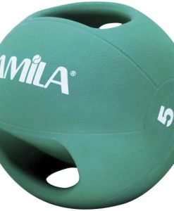 Медицинска топка с ръкохватки — Dias Sport Медицинска топка с ръкохватки-зелена