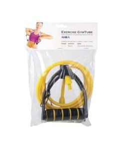 Професионално гумено въже с ръкохватки — Dias Sport Професионално гумено въже с ръкохватки-жълто