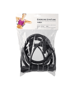 Професионално гумено въже с ръкохватки — Dias Sport Професионално гумено въже с ръкохватки-черно