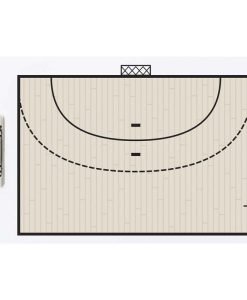 Тактическа дъска за хандбал 25.5 x 40.5 см — Dias Sport Тактическа дъска за хандбал-изглед