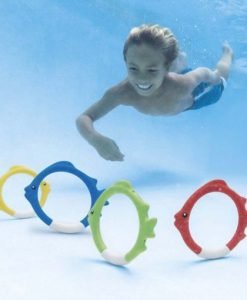 Σετ 4 Δαχτυλίδια Κατάδυσης για Πισίνα — Dias Sport Цветни рингове за подводна игра-1