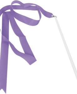 Детска лента за художествена гимнастика - 1,60 м — Dias Sport Детска лента за художествена гимнастика - 1,60 м-лилава