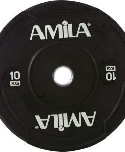 Δίσκοι Bumper AMILA Black W Φ50 για CrossFit — Dias Sport дискове за кросфит - професионални Амила- 10 кг