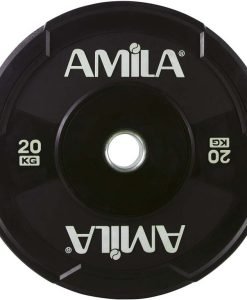 Δίσκοι Bumper AMILA Black W Φ50 για CrossFit — Dias Sport Професионални дискове за кросфит / олимпийски размери- 20 кг