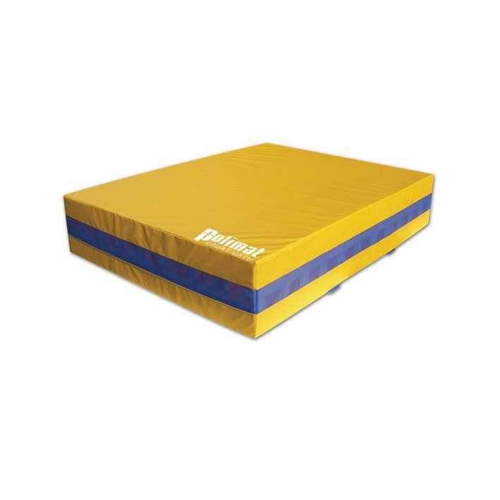 Скочище за висок скок 200 x 100-400 х 70 см — Dias Sport Скочище за висок скок 200 x 100-400 х 70 см-жълто