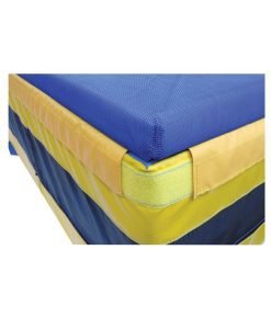 Топ за скочище за висок скок със защитна мрежа 240-300х400 см