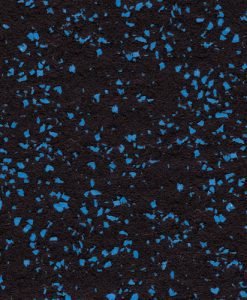 Настилка за фитнес зала със сини пръски, 4 мм