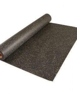 Настилка за фитнес зала с жълти пръски, 6 мм