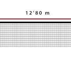 Мрежа за тенис 2.5 мм PET двойна — Dias Sport двойна мрежа за тенис -2, 5 мм
