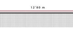 Δίχτυ Τένις 3,5 mm PET 12,8 x 1,07 m — Dias Sport Мрежа за тенис 3,5 мм PET двойна-размери