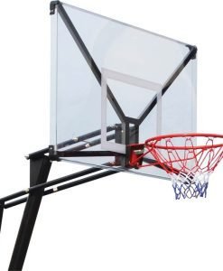 Мобилен баскетболен кош - 136 x 80 см, Тегло: 44 кг — Dias Sport Мобилен баскетболен кош - Deluxe AMILA-табло