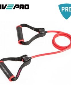 Фитнес гумено въже с ръкохватки — Dias Sport Фитнес гумено въже с ръкохватки-червено