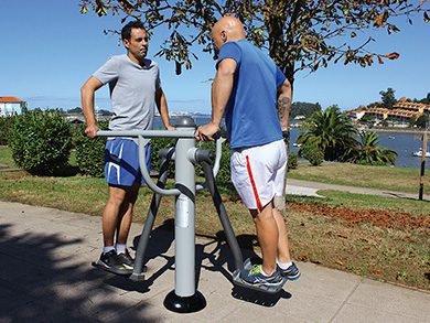Διπλό Όργανο Περιστροφής Μέσης DP658 — Dias Sport Двоен тренажор за талия DP658-3