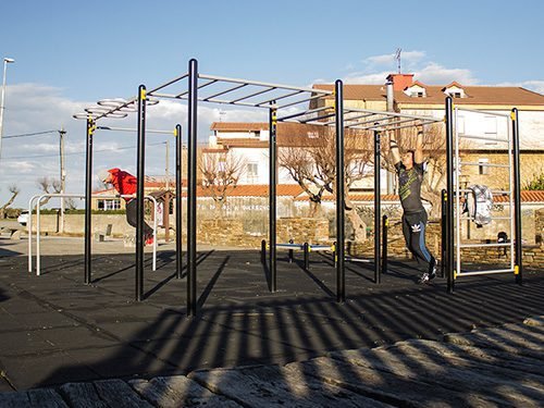 Πολυόργανο Street Fitness DP920 — Dias Sport Комбиниран уред за стрийт фитнес DP920-1
