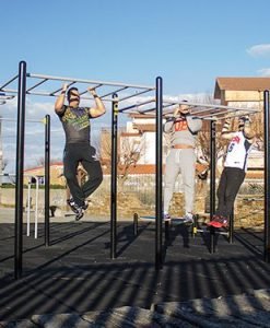 Πολυόργανο Street Fitness DP920 — Dias Sport Комбиниран уред за стрийт фитнес DP920-2