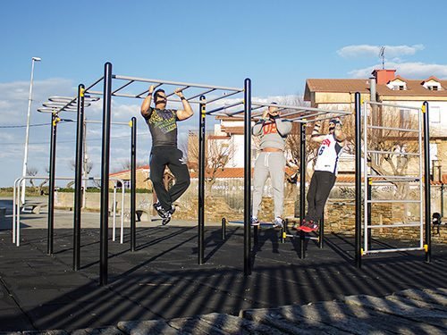 Πολυόργανο Street Fitness DP920 — Dias Sport Комбиниран уред за стрийт фитнес DP920-2