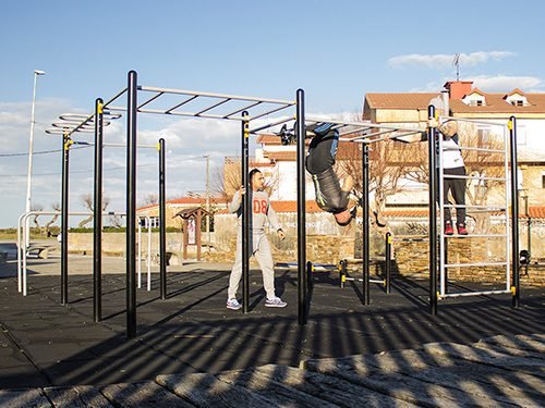 Πολυόργανο Street Fitness DP920 — Dias Sport Уред за стрийт фитнес DP920- комбиниран
