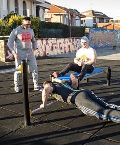 Площадка за стрийт фитнес WORKOUT G DP900 — Dias Sport Площадка за стрийт фитнес WORKOUT G DP900-3