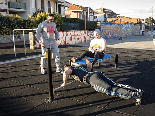 Площадка за стрийт фитнес WORKOUT G DP900 — Dias Sport Площадка за стрийт фитнес WORKOUT G DP900-3